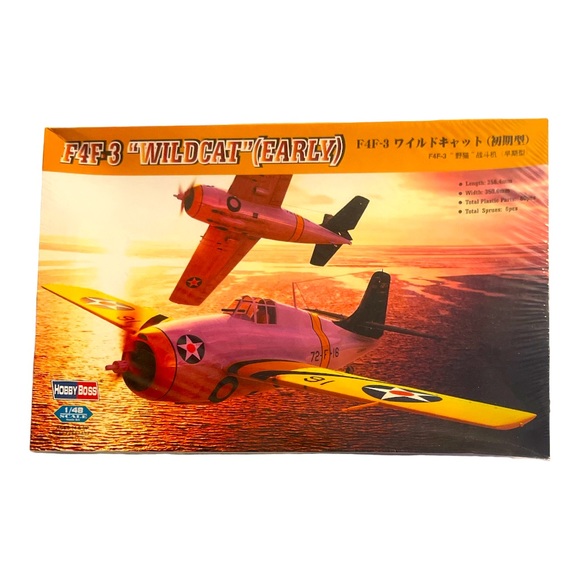 New HOBBY BOSS 1/48 F4F-3 Wildcat (Early) - Picture 1 of 9